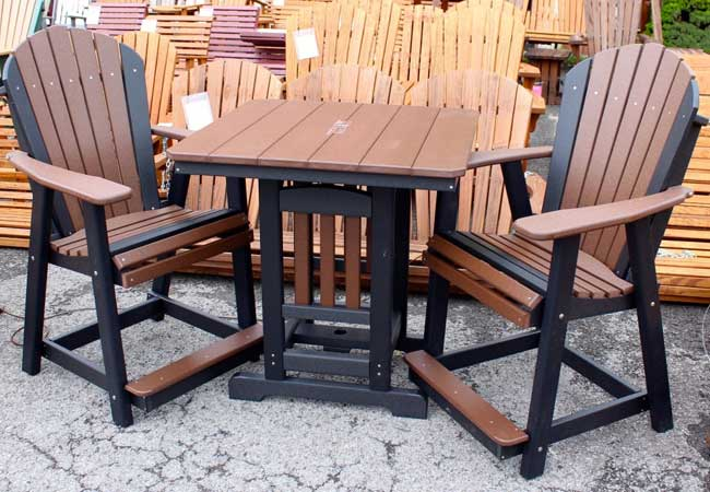 Poly Wood Outdoor Furniture Sets Modern Classic Styles Amish Traditions