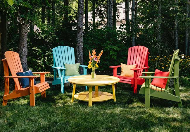 LuxCraft Poly Adirondack Chairs