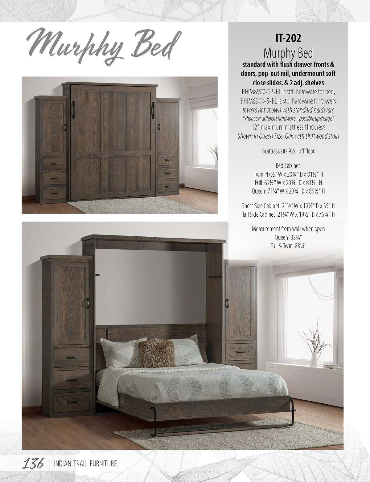 Murphy Bed Storage Tower