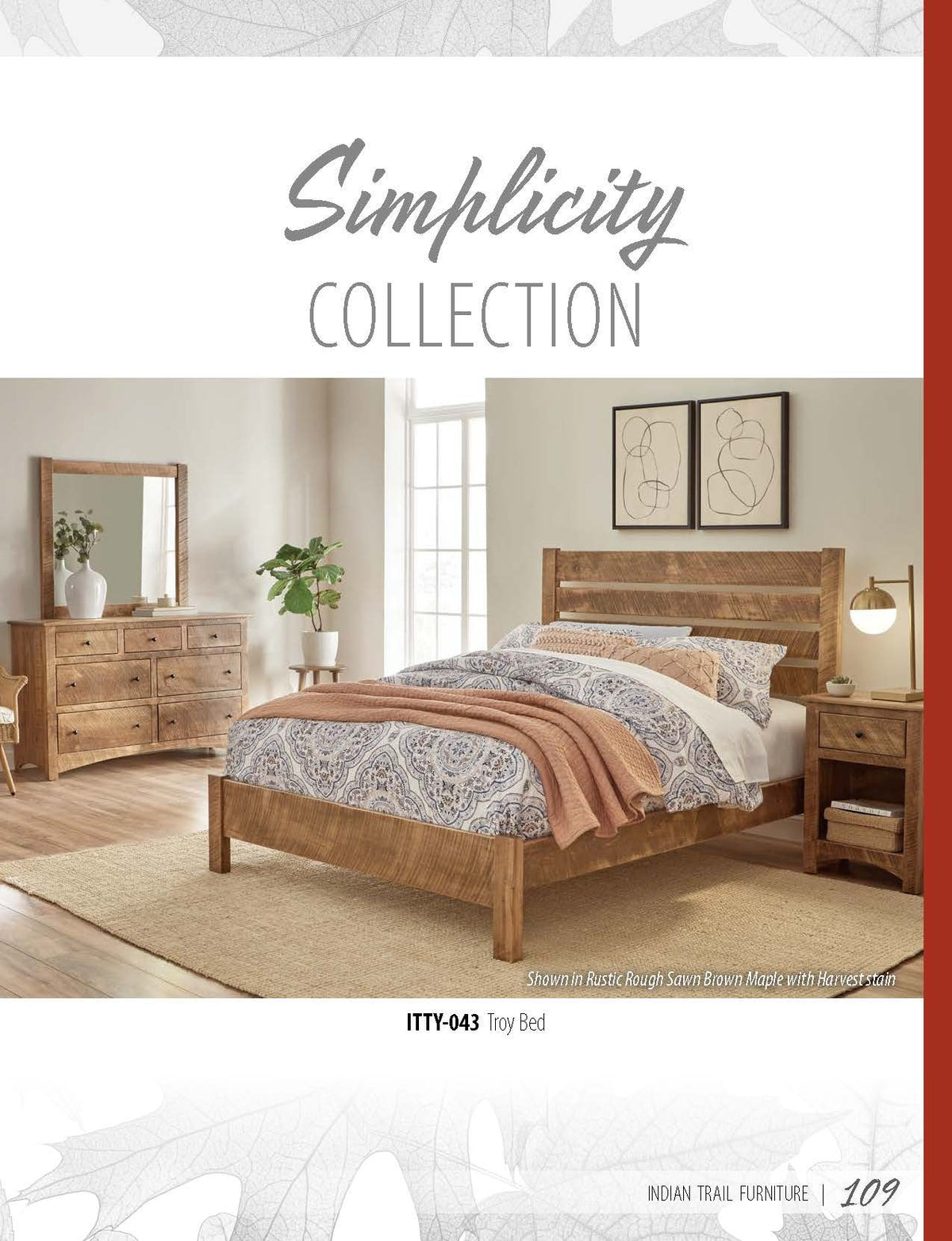 Troy Panel Bed