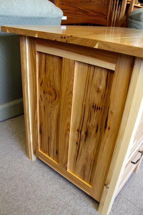 60" Coventry Executive Desk in Rustic Hickory