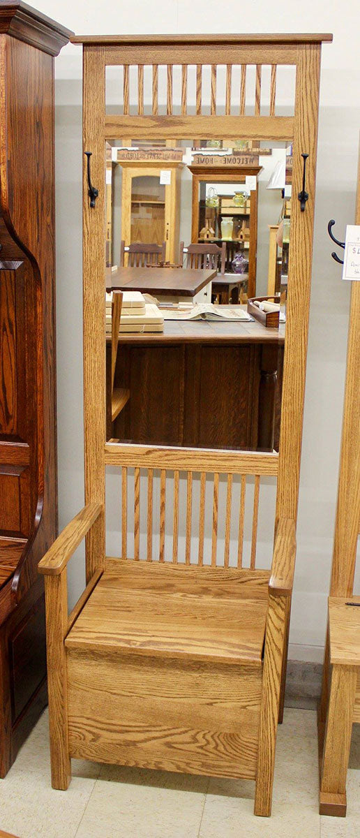 24" Mission Hall Seat