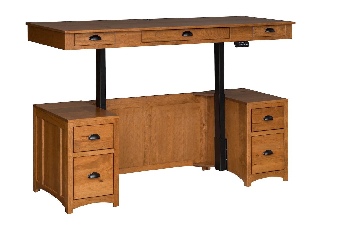 Lancaster Mission Executive Lift Desk - 75" W