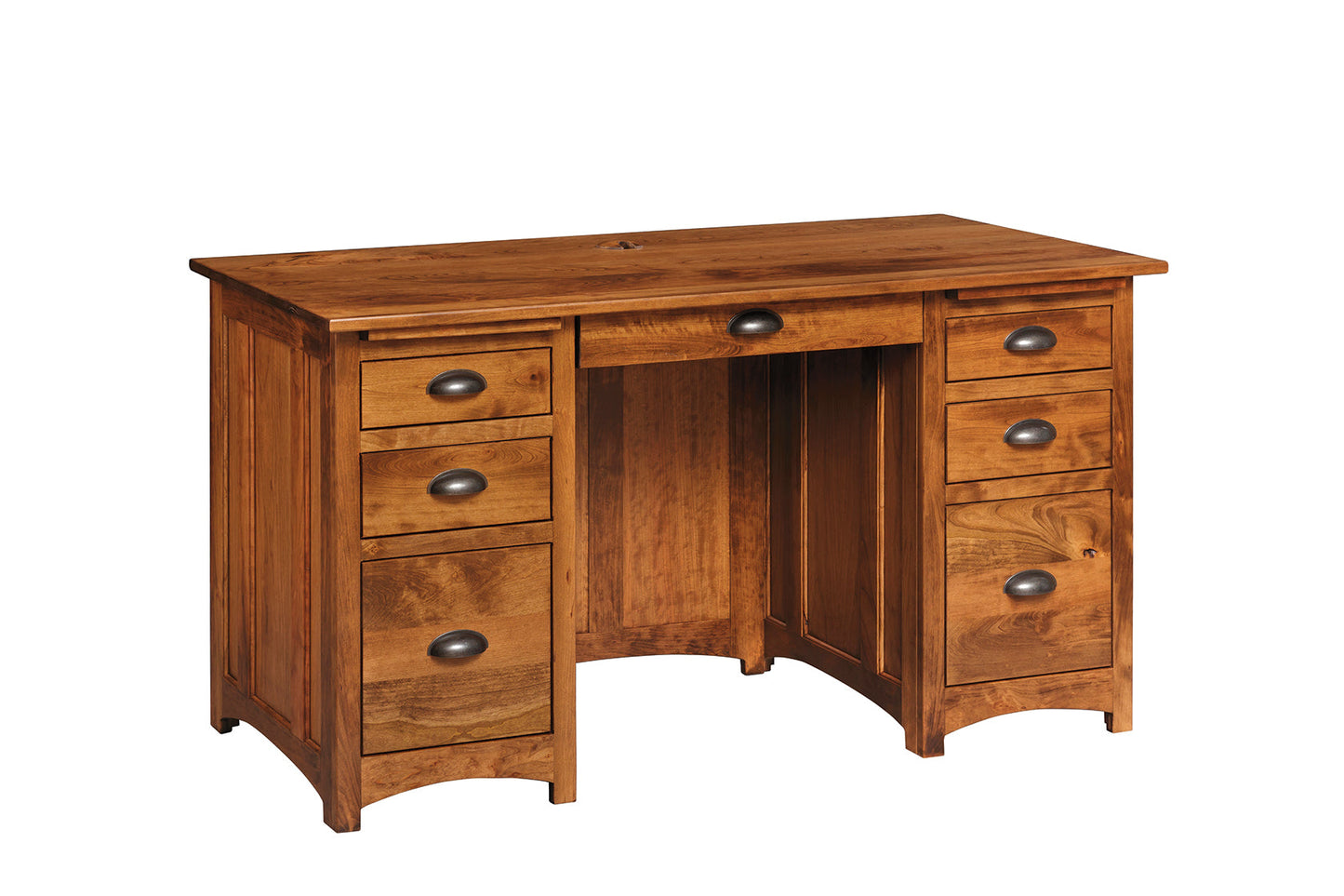 55″ Mission Executive Desk