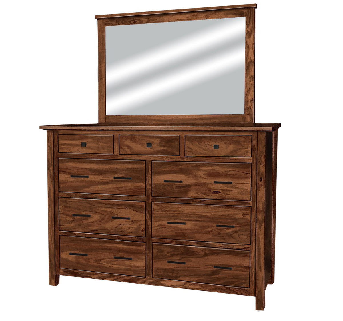 Parkview 9-Drawer Dresser with Optional Mirror – 60"W