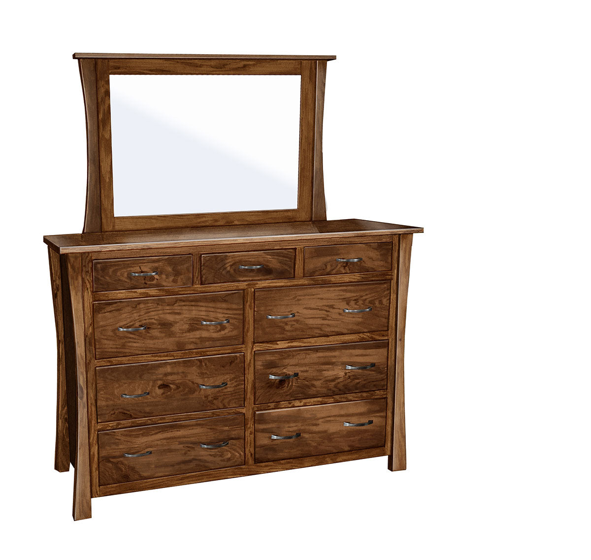 Millport 9 Drawer Dresser with Optional Mirror – 60"W