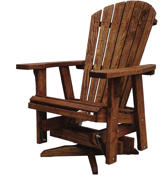 2′ Adirondack Swivel Glider