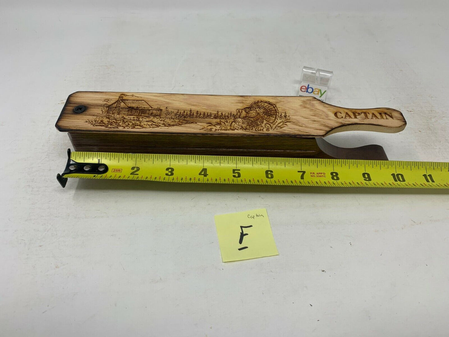 Genuinely Amish Crafted "Captain" Turkey Box Call