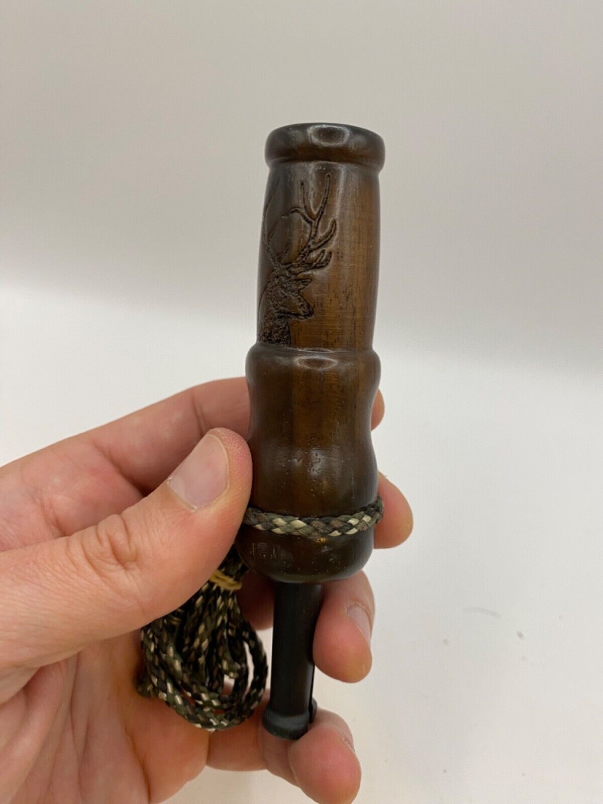 Genuinely Amish Crafted Female Elk Cow Call with Lanyard