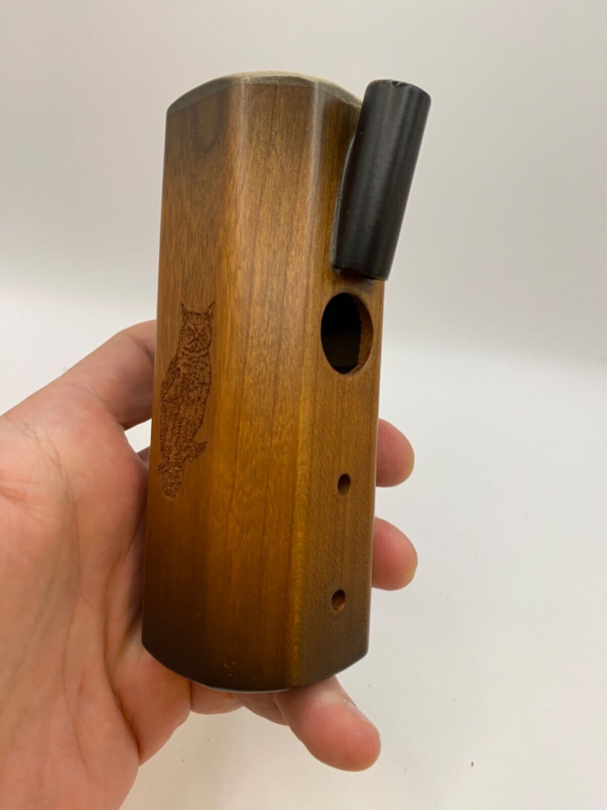 Genuinely Amish Crafted Owl Hooter / Owl Call - Wooden - Turkey Locator Call !