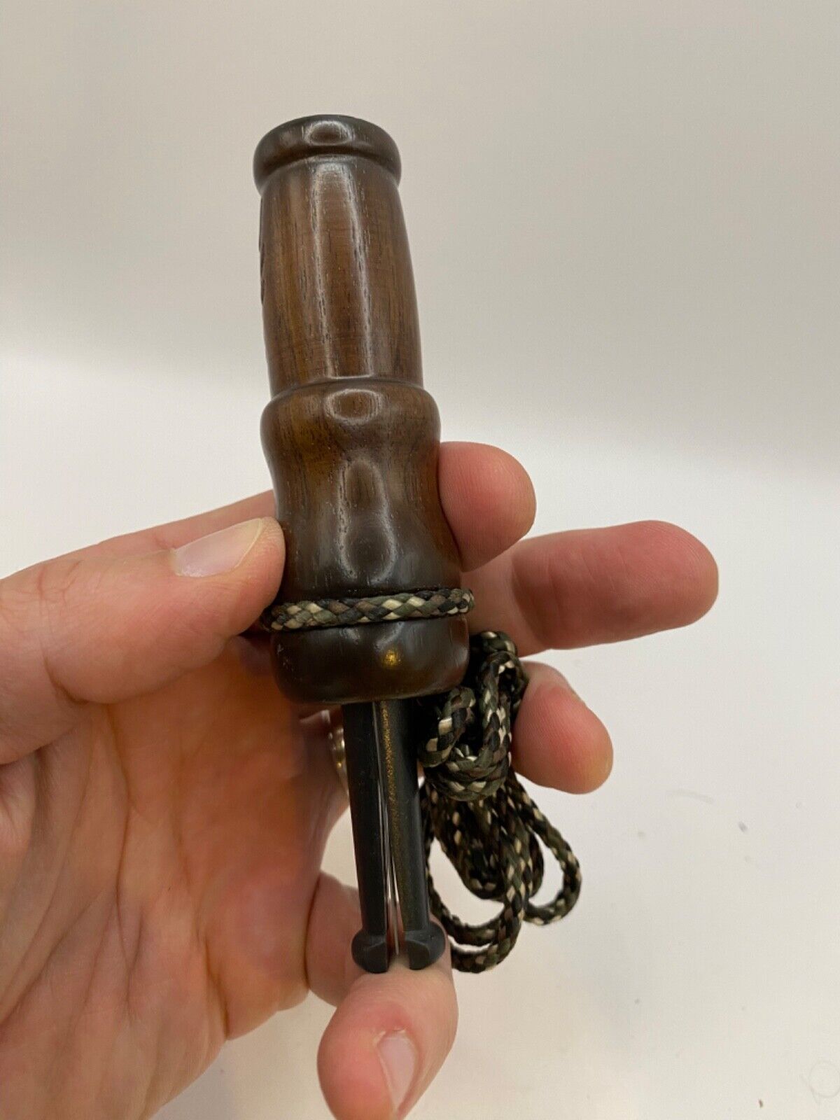 Genuinely Amish Crafted Female Elk Cow Call with Lanyard