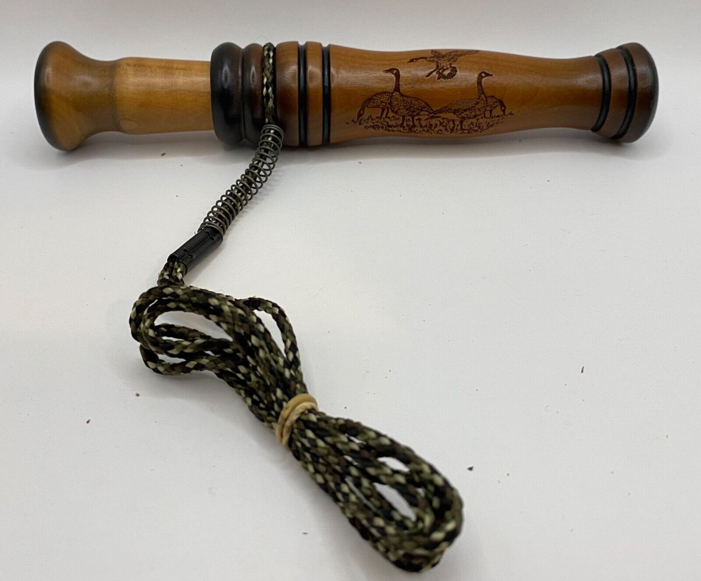 Genuinely Amish Crafted Goose Call with Lanyard - Honker