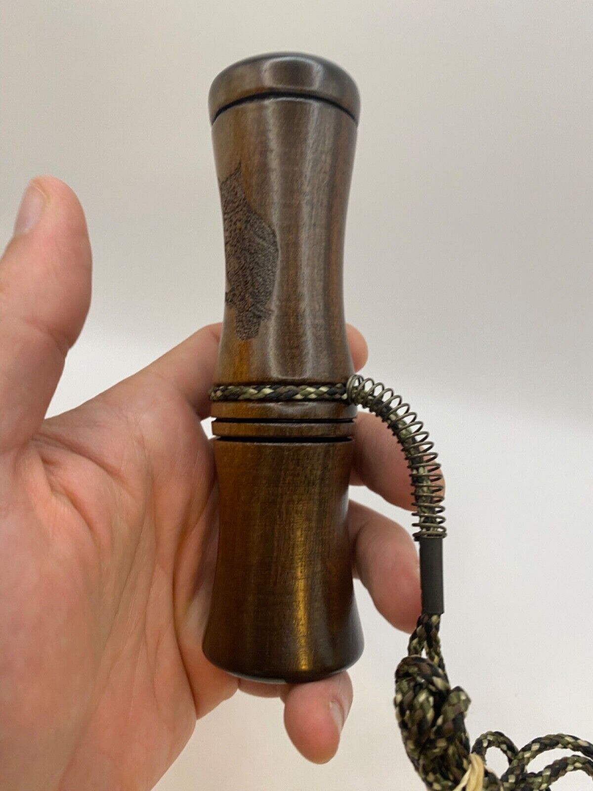 Genuinely Amish Crafted Barred Owl Hooter / Call - Wooden - Turkey Locator Call!