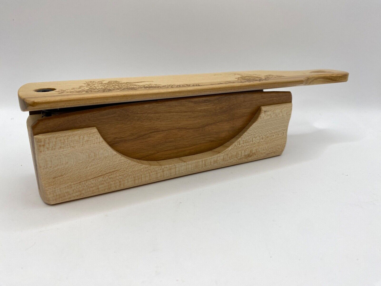 Genuinely Amish Crafted "Half Moon" Turkey Box Call