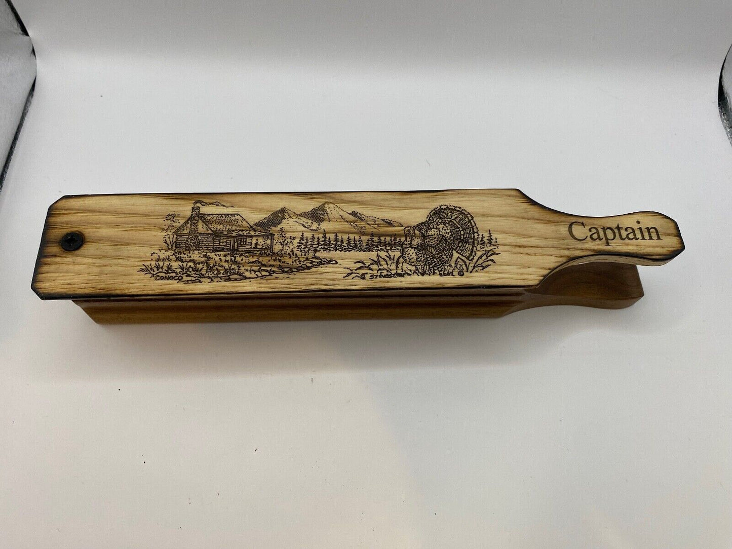 Genuinely Amish Crafted "Captain" Turkey Box Call