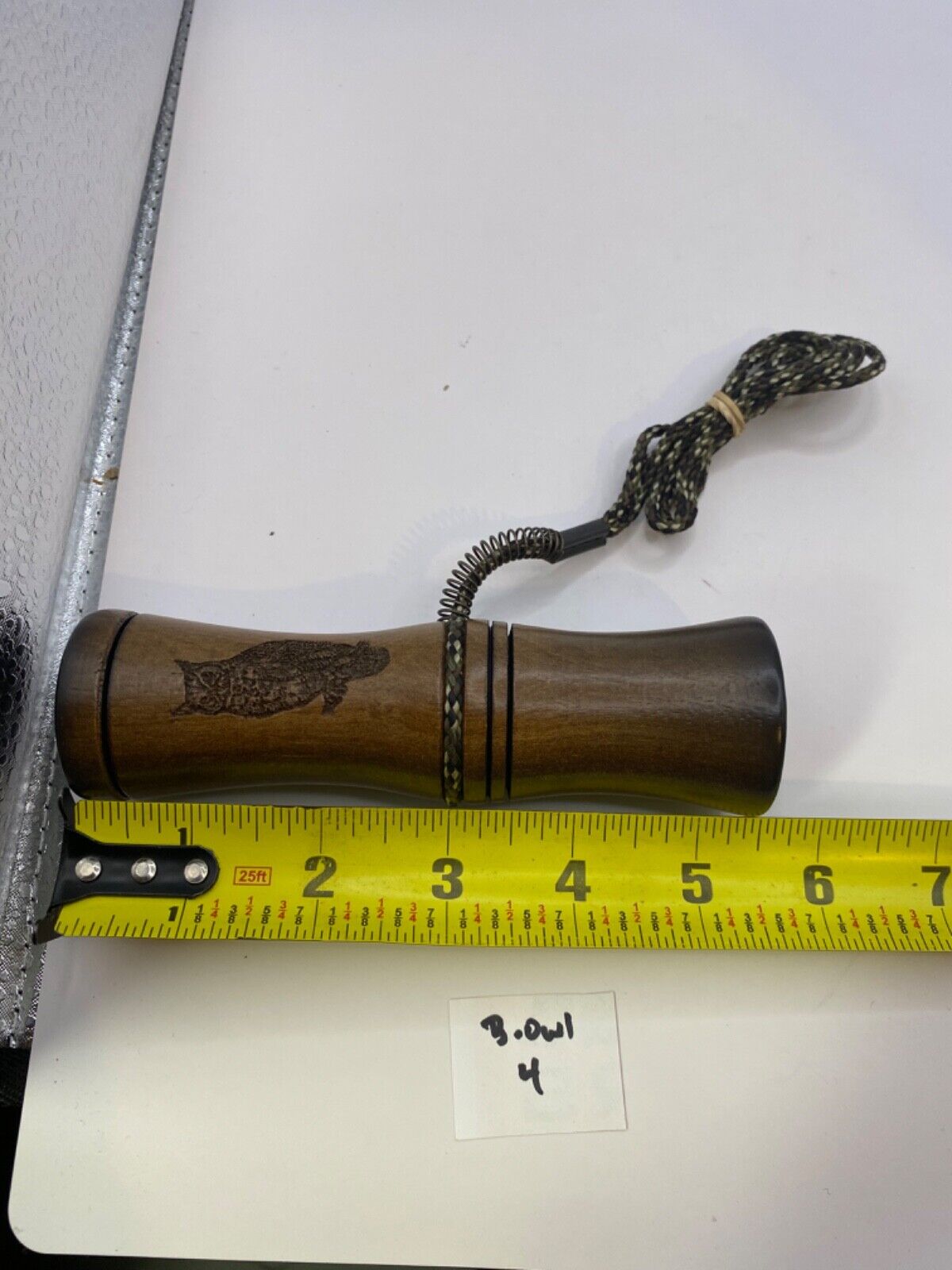 Genuinely Amish Crafted Barred Owl Hooter / Call - Wooden - Turkey Locator Call!