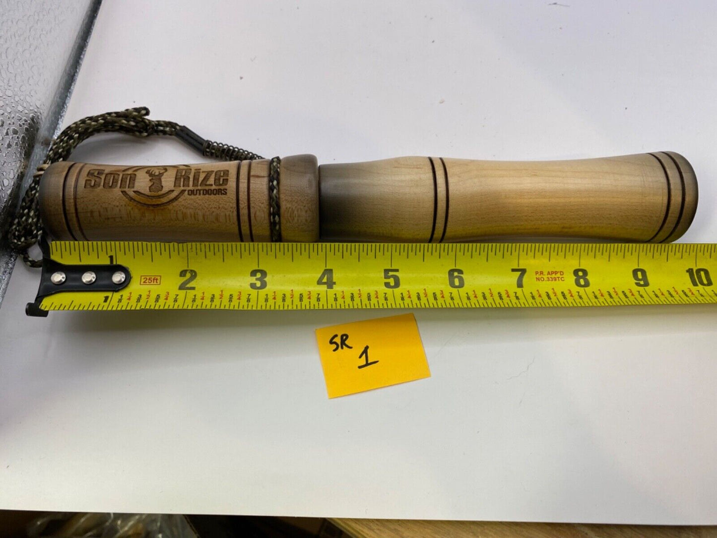 Wooden Amish Crafted Son Rize Buck / Deer Grunt Call - All Wood, Deep Sound!