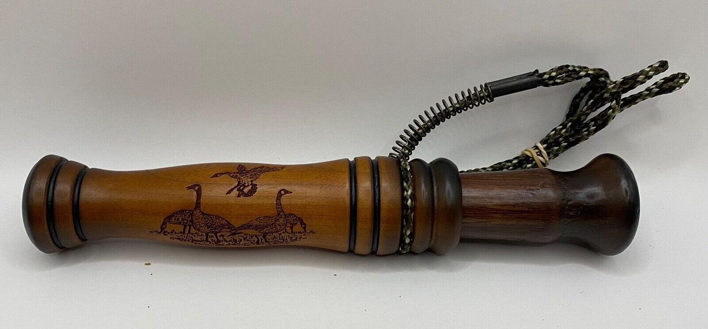 Genuinely Amish Crafted Goose Call with Lanyard - Honker