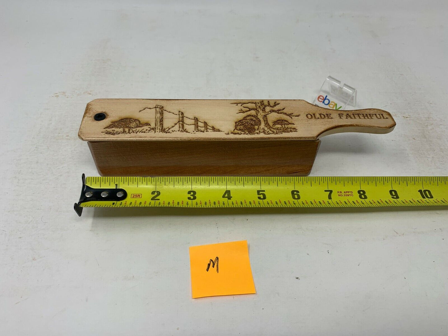 Genuinely Amish Crafted "Old Faithful" Turkey Box Call