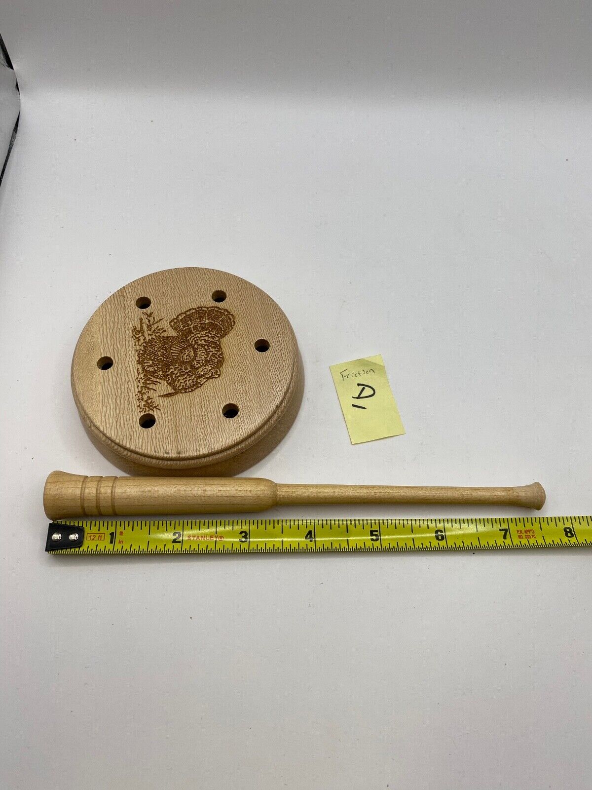 Genuinely Amish Crafted Turkey Friction Call with Striker