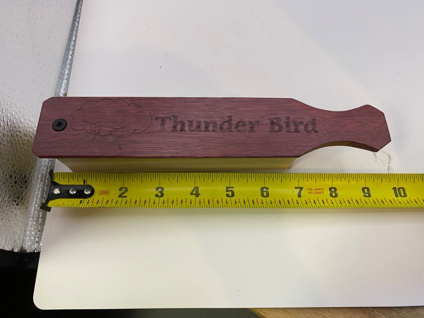 Wooden Amish Crafted Limited "Thunder Bird" Turkey Box Call - 2024