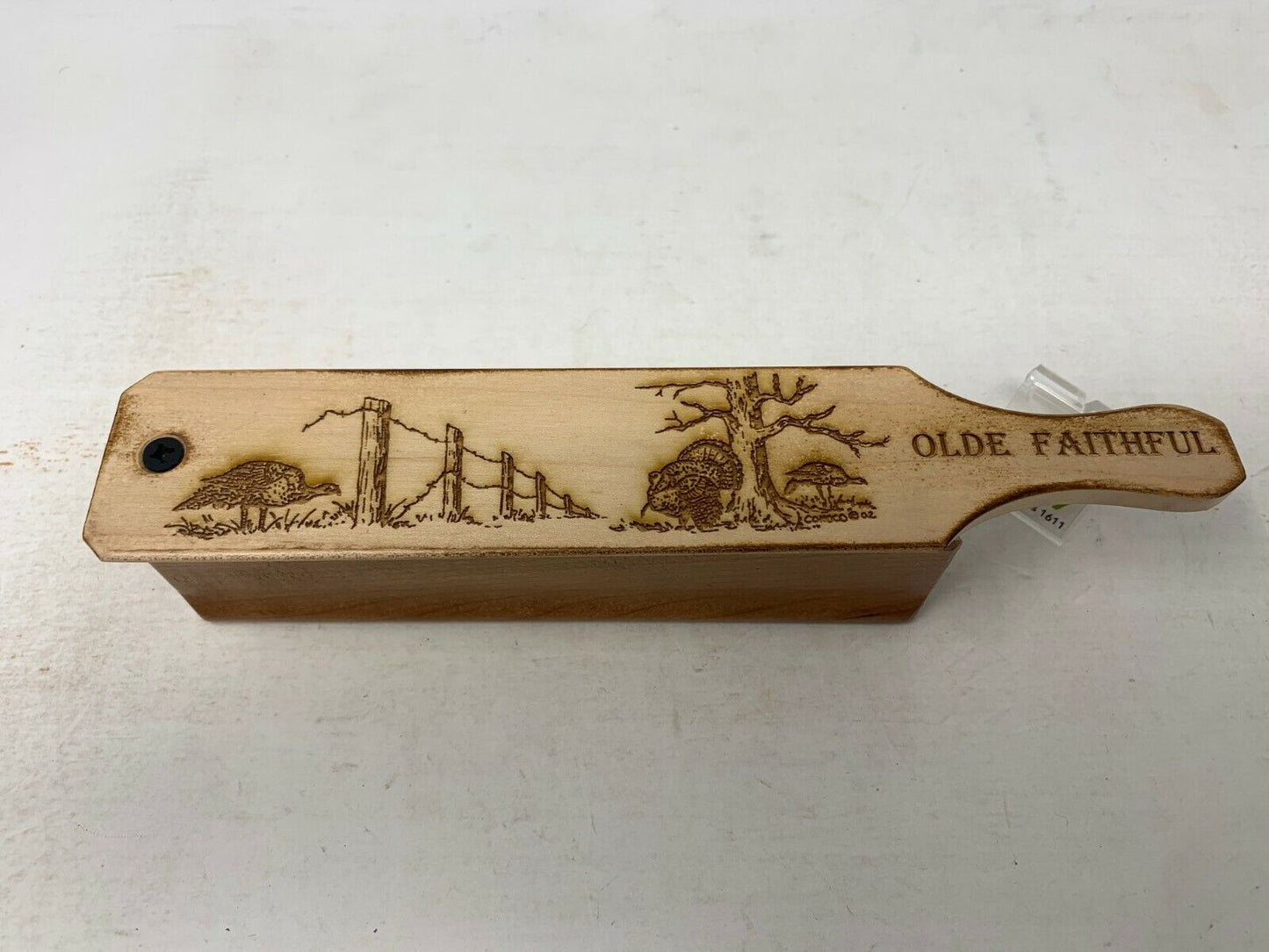 Genuinely Amish Crafted "Old Faithful" Turkey Box Call