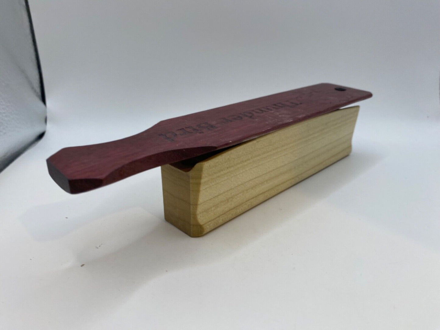 Wooden Amish Crafted Limited "Thunder Bird" Turkey Box Call - 2024