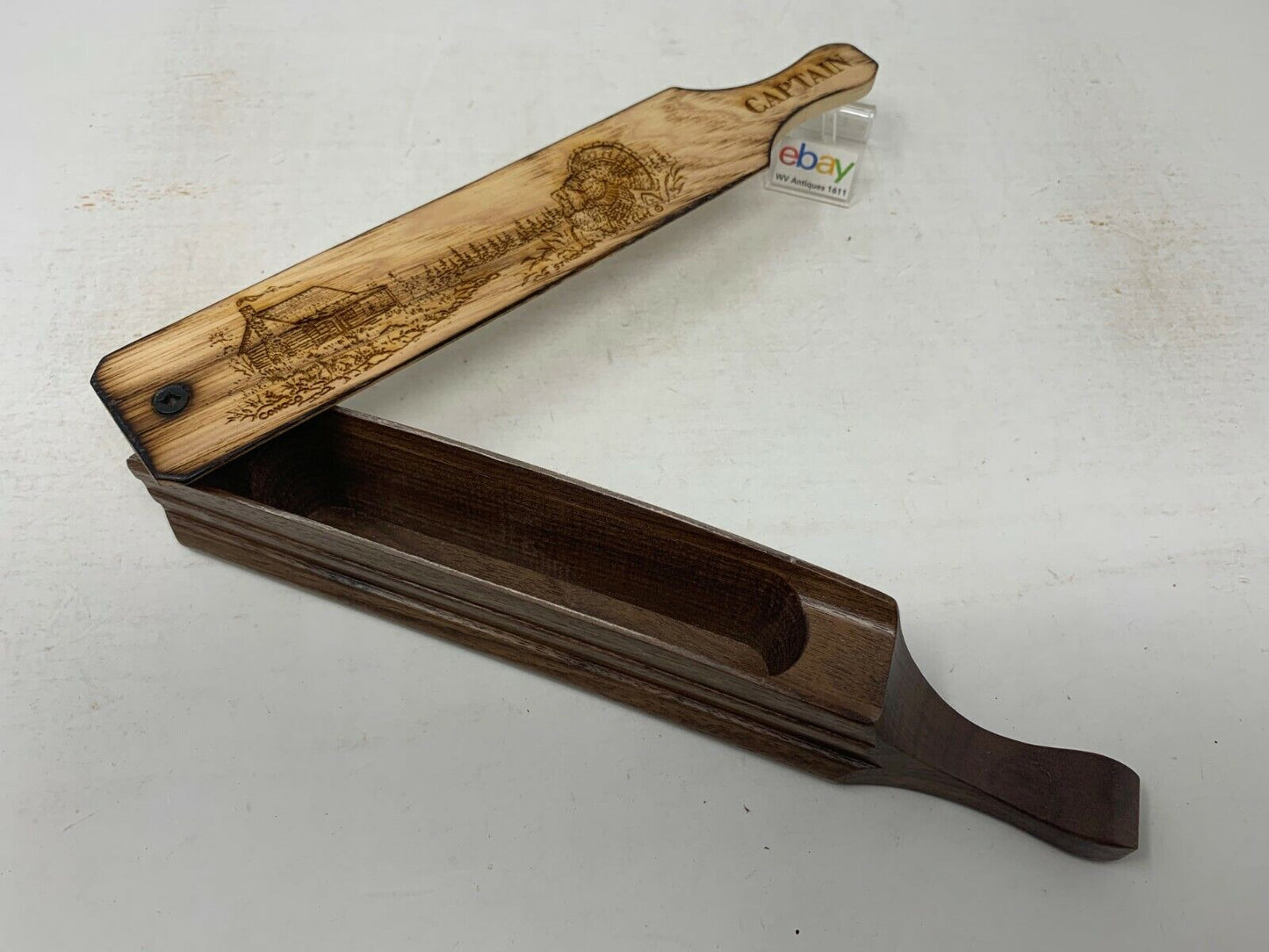 Genuinely Amish Crafted "Captain" Turkey Box Call