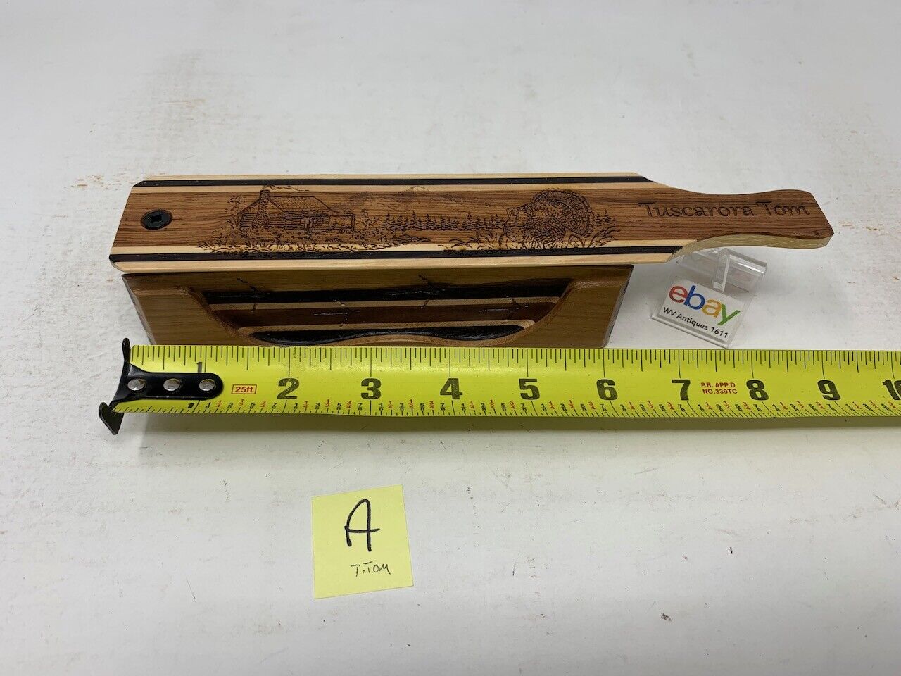 Genuinely Amish Crafted "Tuscarora Tom" Turkey Box Call