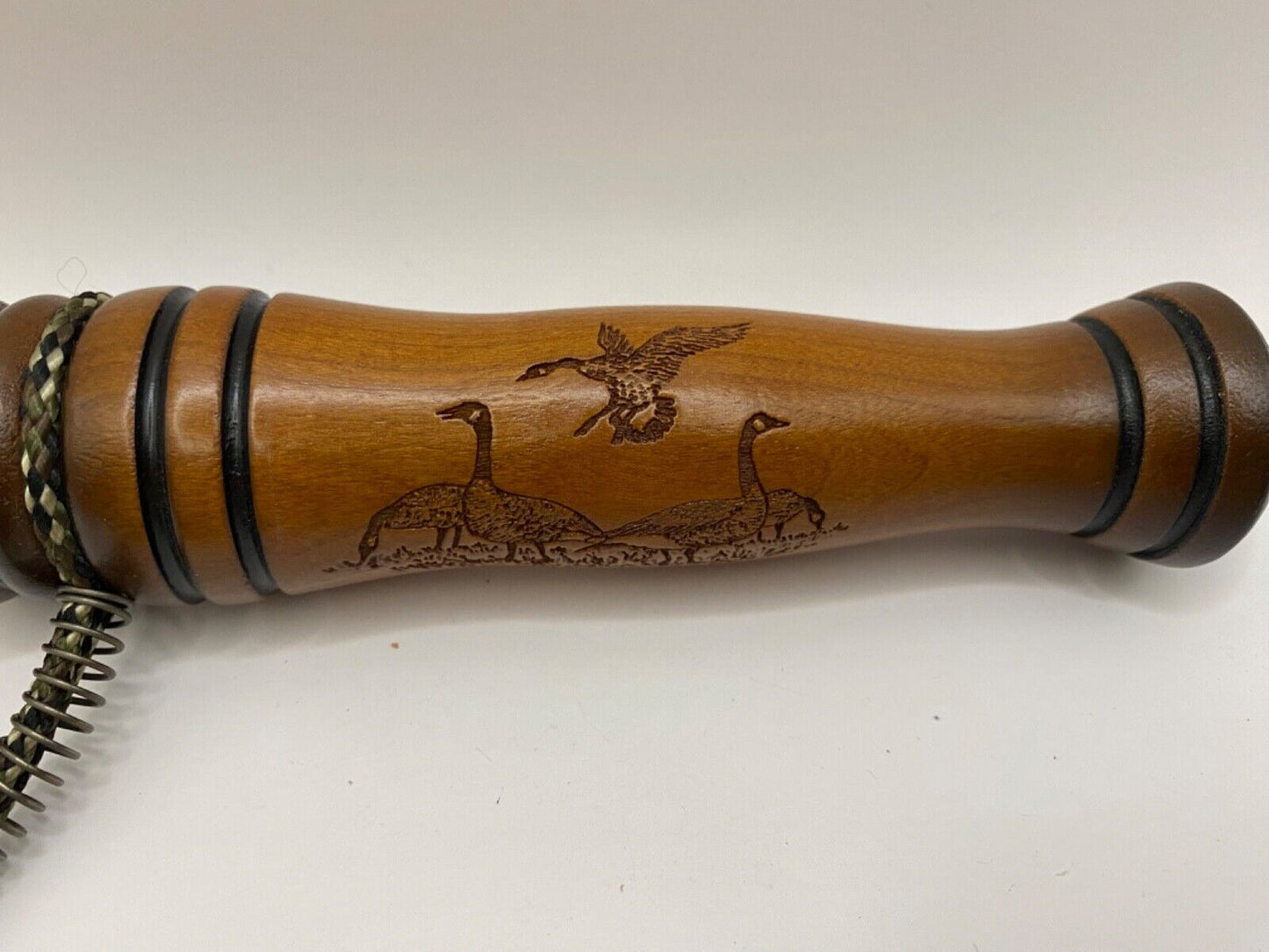 Genuinely Amish Crafted Goose Call with Lanyard - Honker