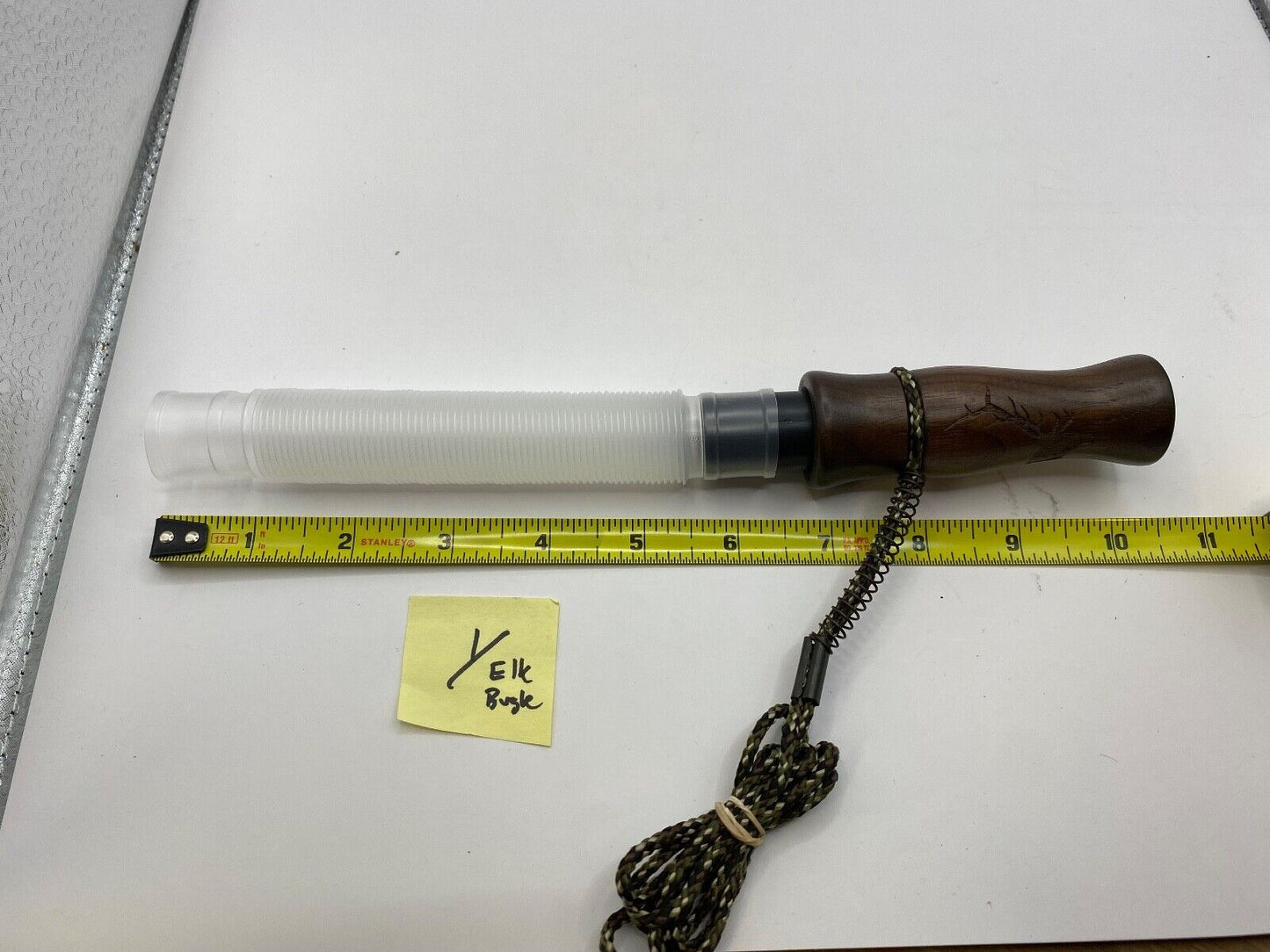 Genuinely Amish Crafted Wooden Elk Bugle Call with Lanyard