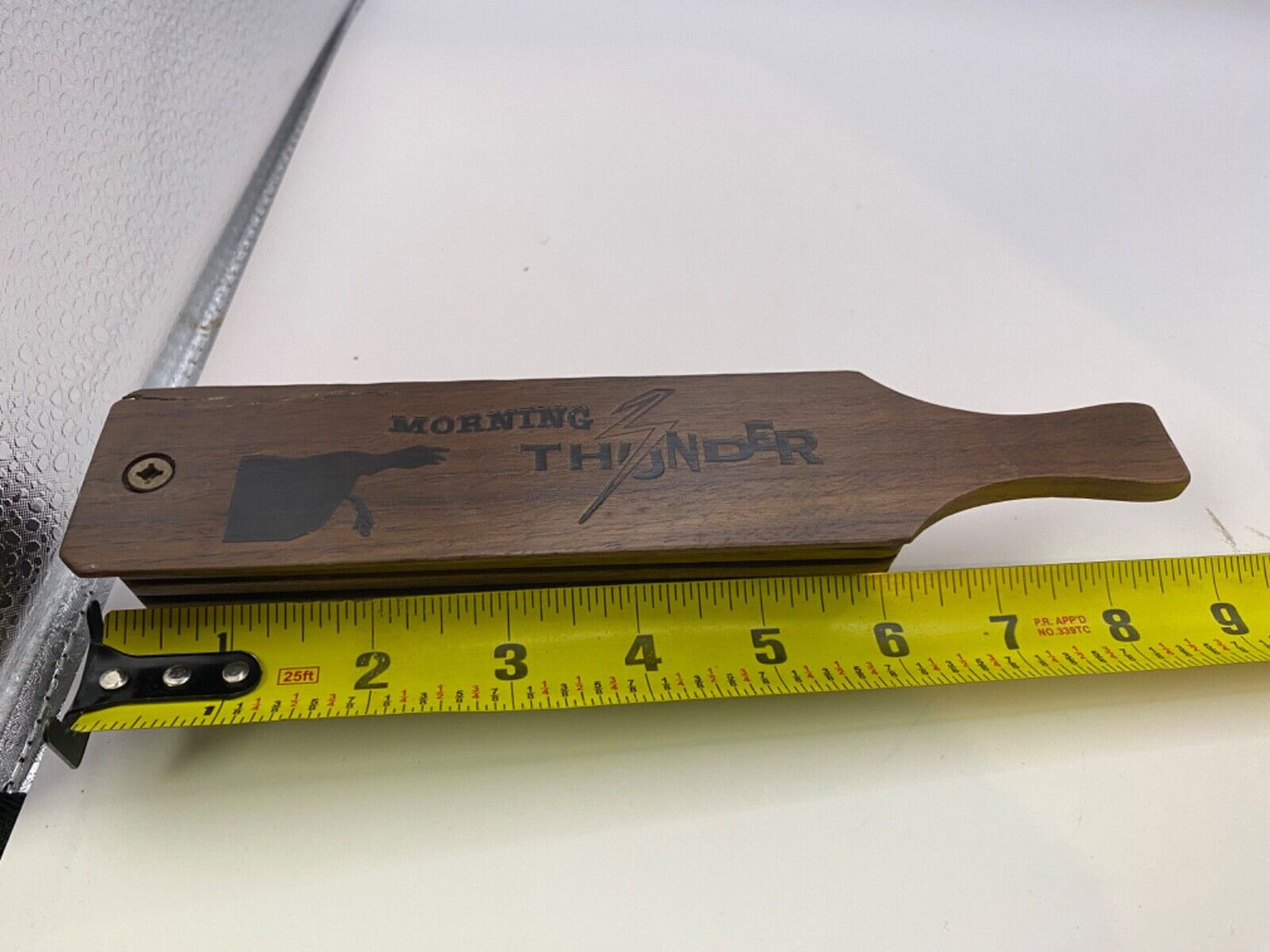 Wooden Amish Crafted "Morning Thunder" Limited Edition 2024 Turkey Box Call