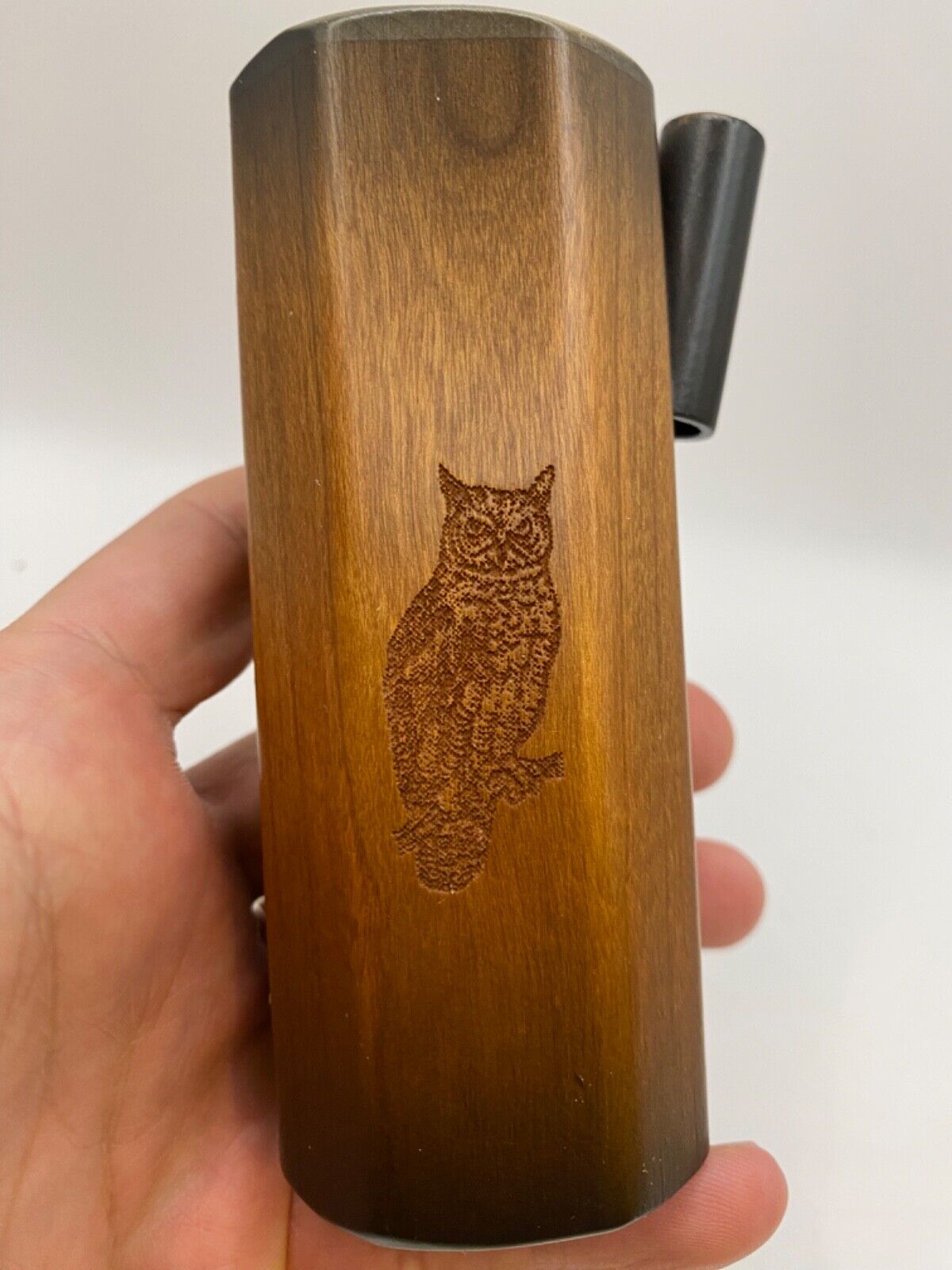 Genuinely Amish Crafted Owl Hooter / Owl Call - Wooden - Turkey Locator Call !