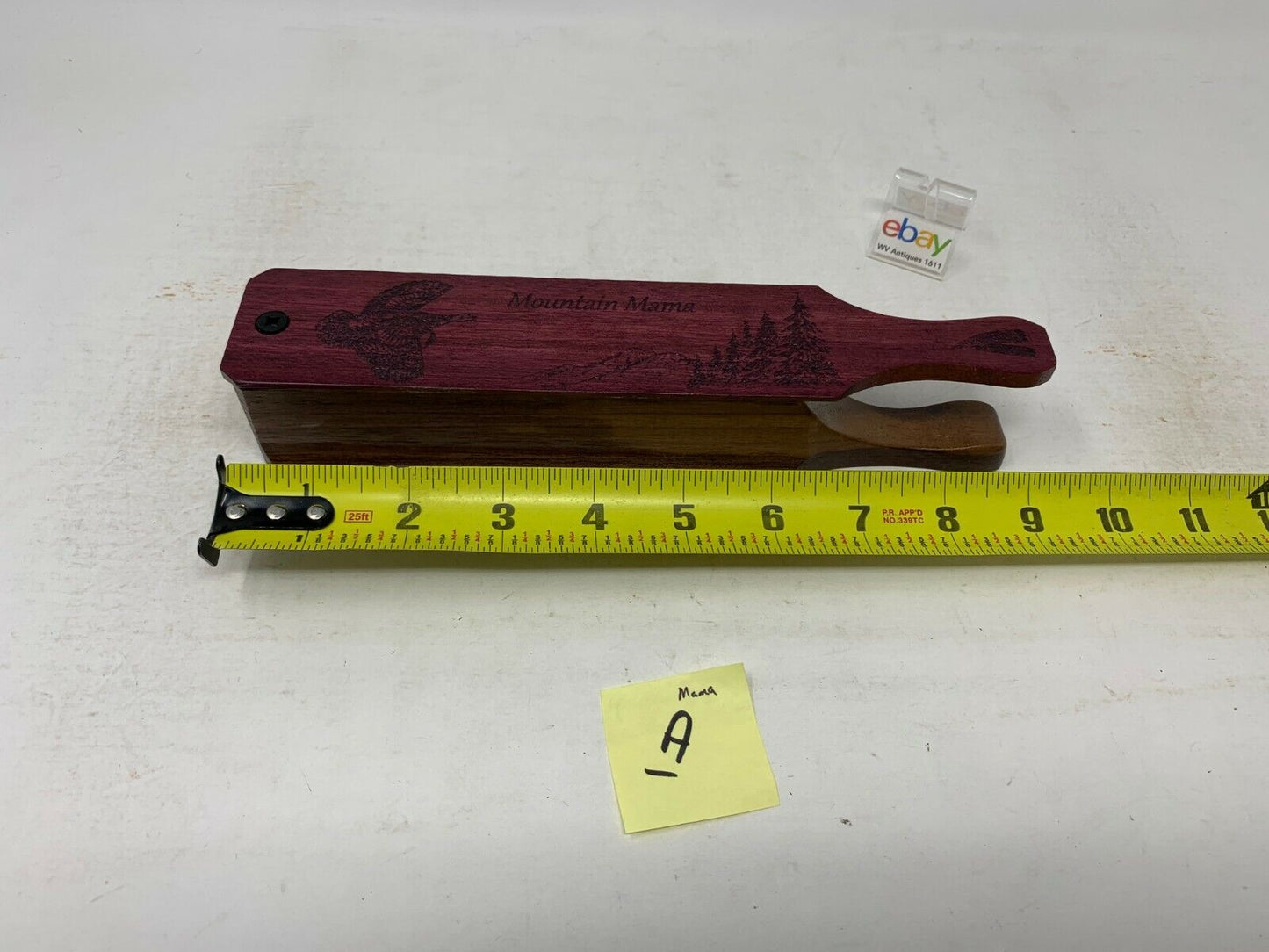 Genuinely Amish Crafted "Mountain Mama" Turkey Box Call