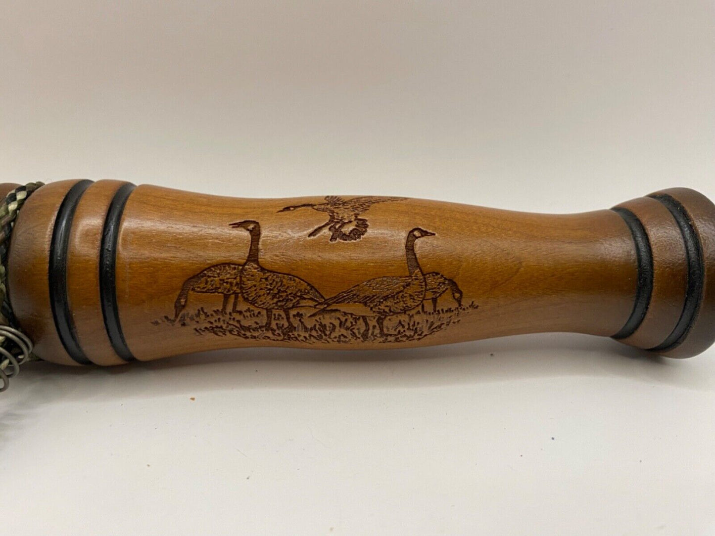 Genuinely Amish Crafted Goose Call with Lanyard - Honker