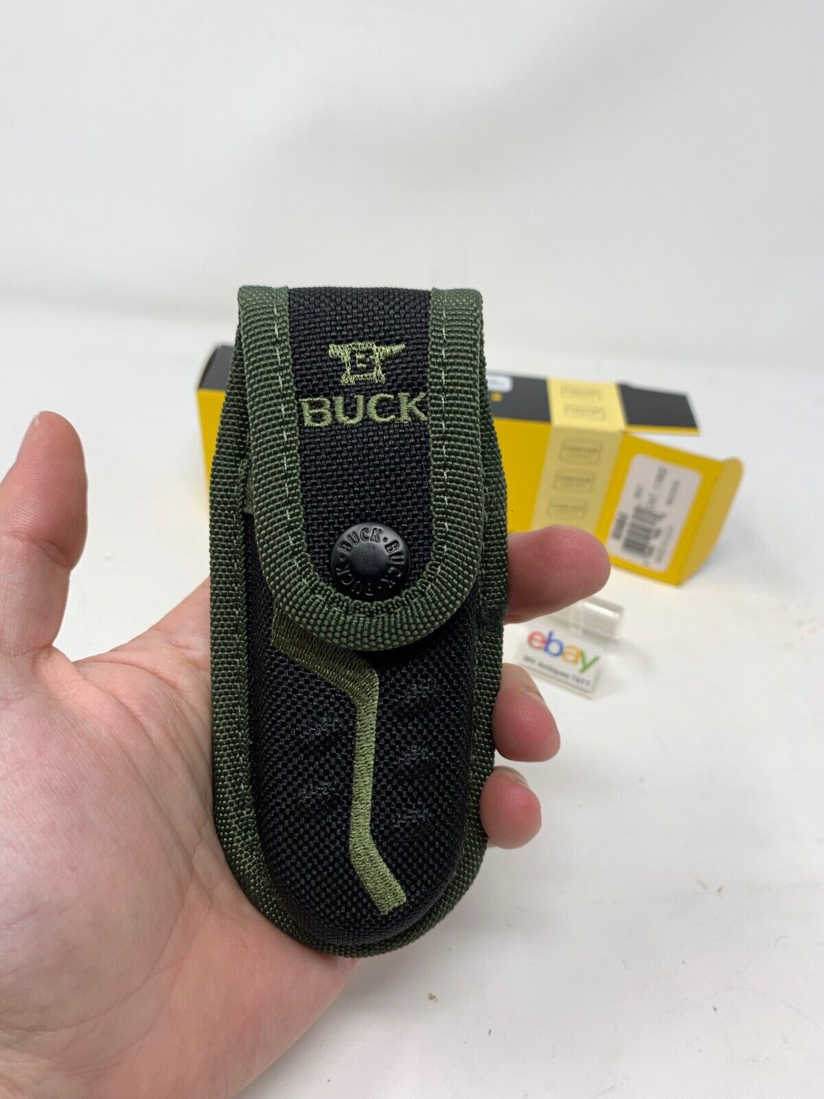 Buck USA 659 Large Pursuit Folding Hunting Knife with Sheath - New In Box!