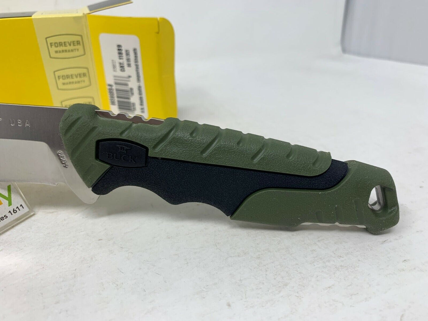 Buck USA 656 Large Pursuit Fixed Blade Hunting Knife with Sheath - New!