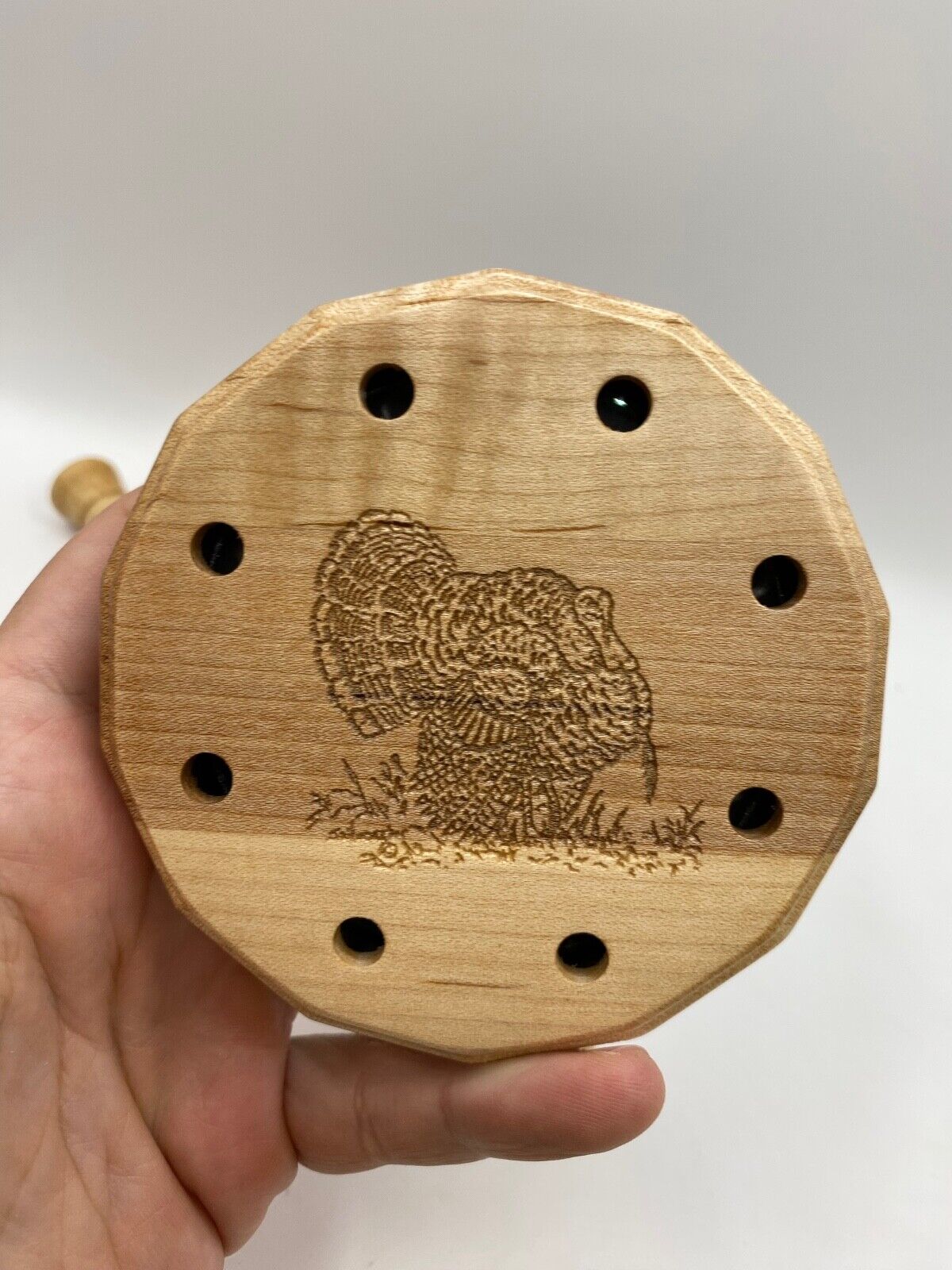 Genuinely Amish Crafted Turkey Friction Call with Striker