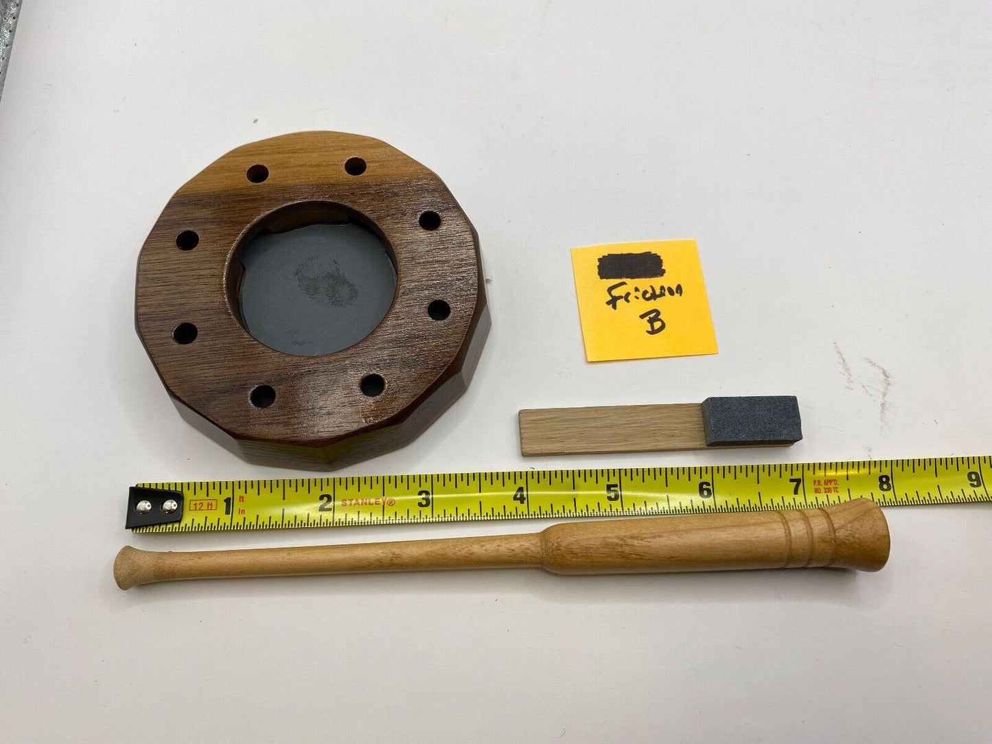 Genuinely Amish Crafted Turkey Friction Call with Striker