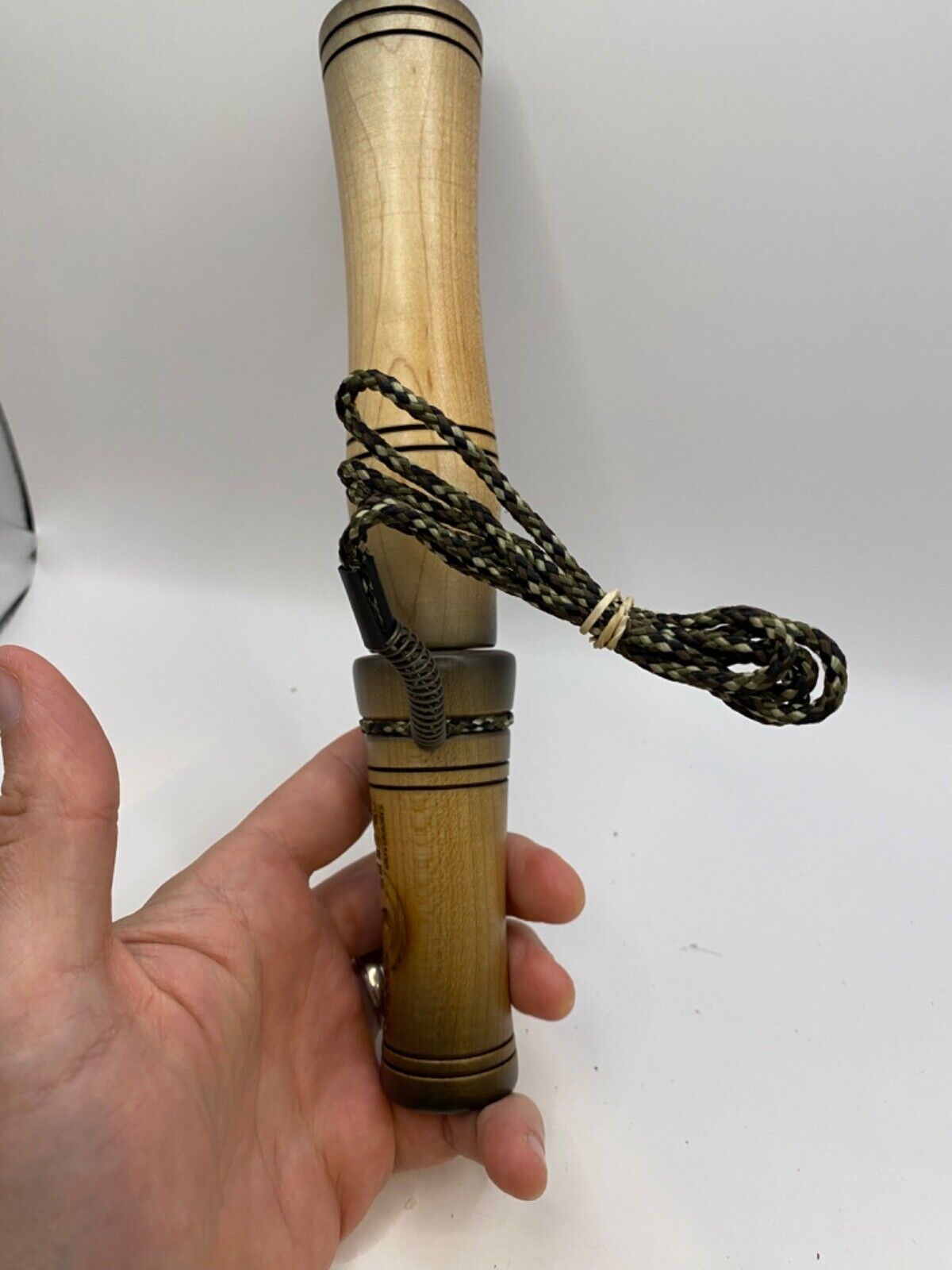 Wooden Amish Crafted Son Rize Buck / Deer Grunt Call - All Wood, Deep Sound!