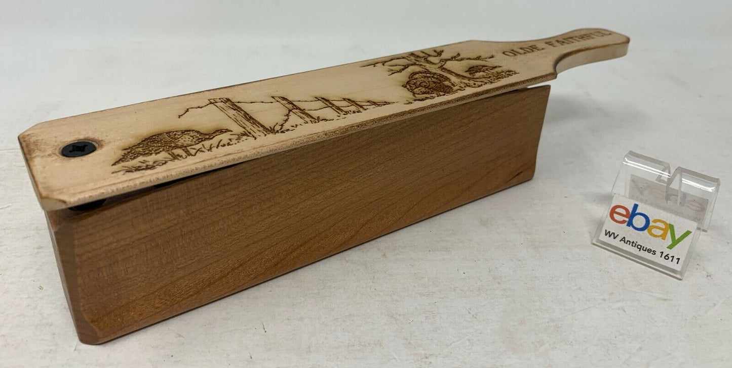 Genuinely Amish Crafted "Old Faithful" Turkey Box Call