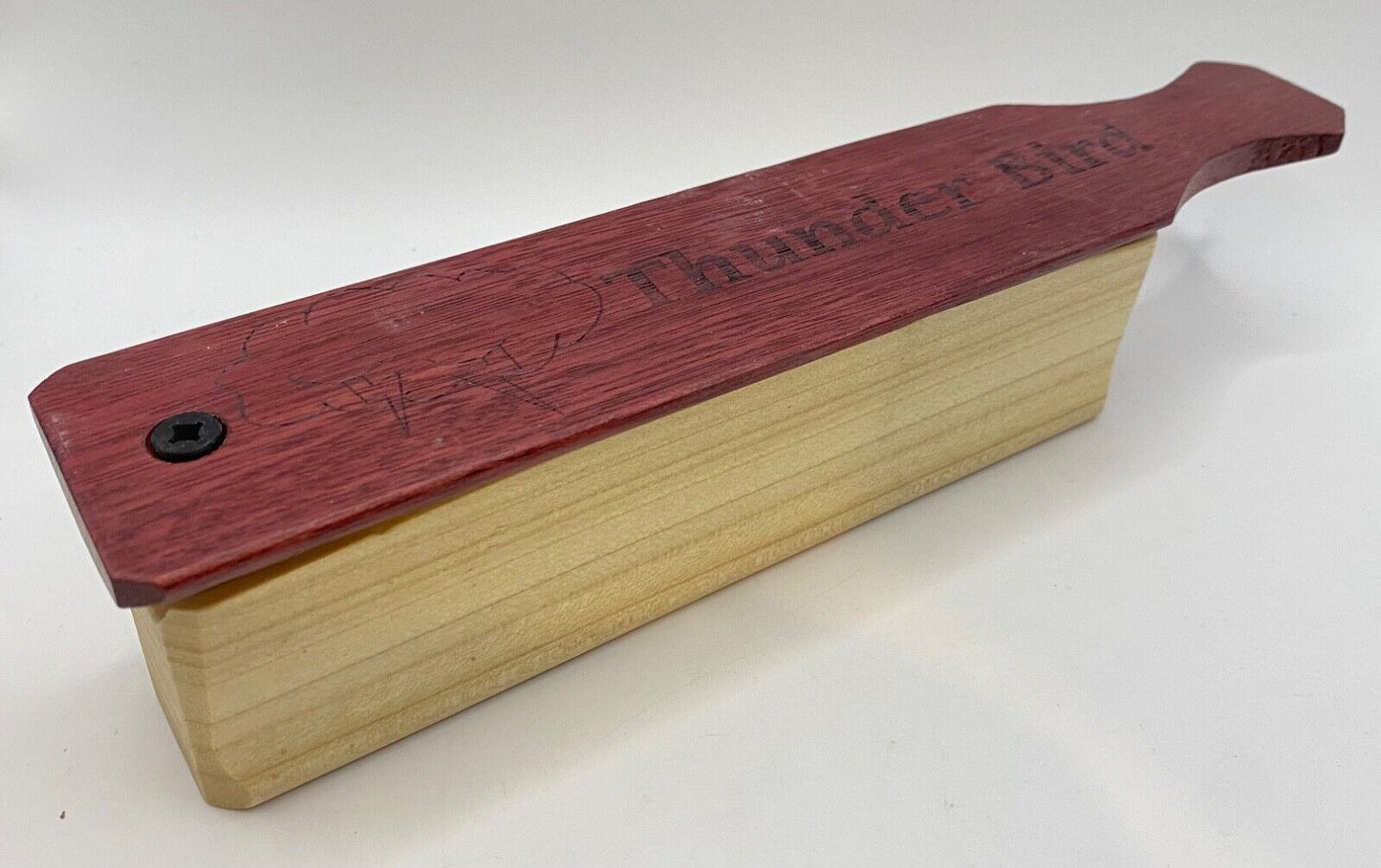 Wooden Amish Crafted Limited "Thunder Bird" Turkey Box Call - 2024