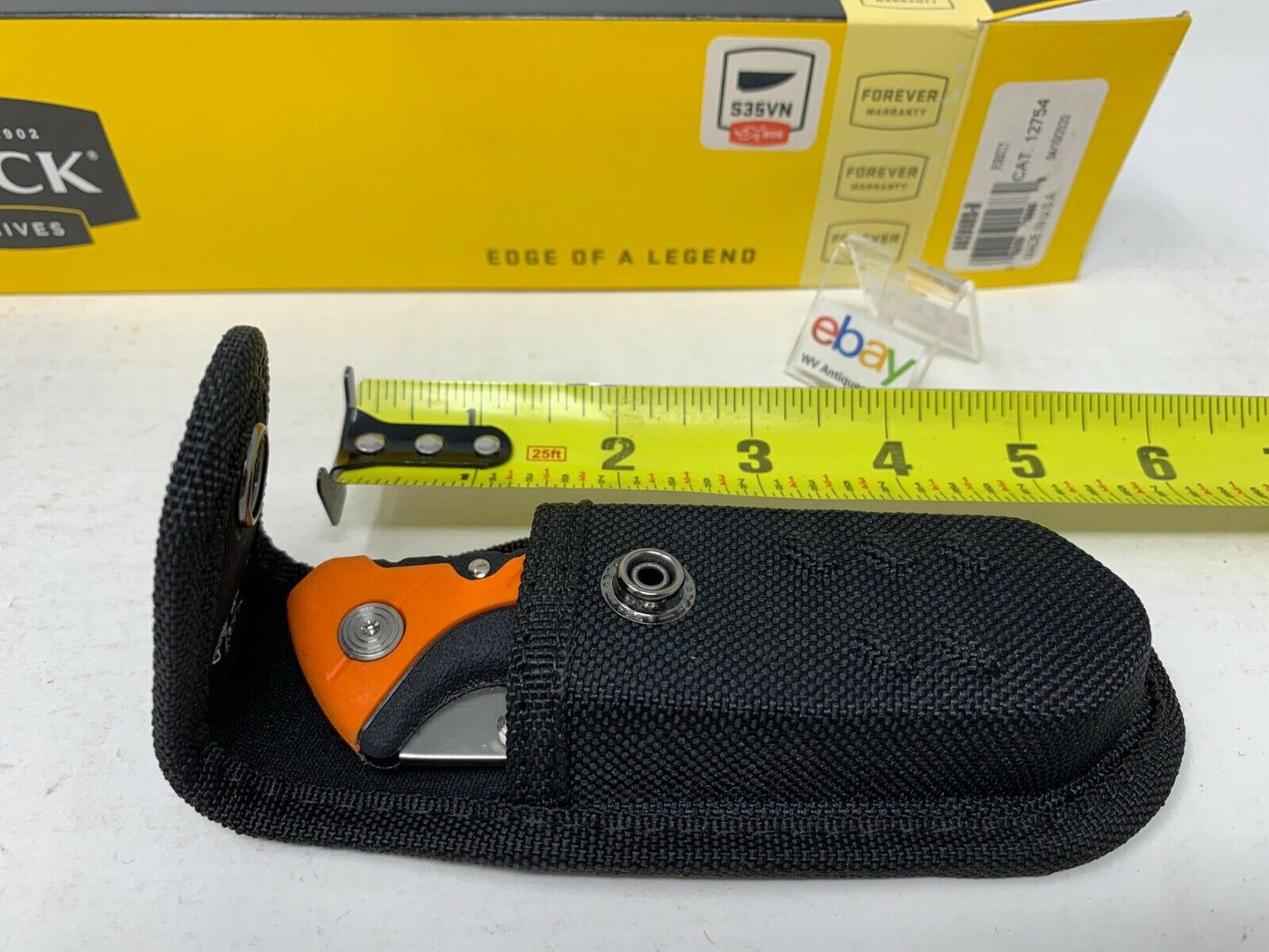 Buck USA 659 Large Pursuit PRO Folding Hunting Knife with Sheath - New In Box!