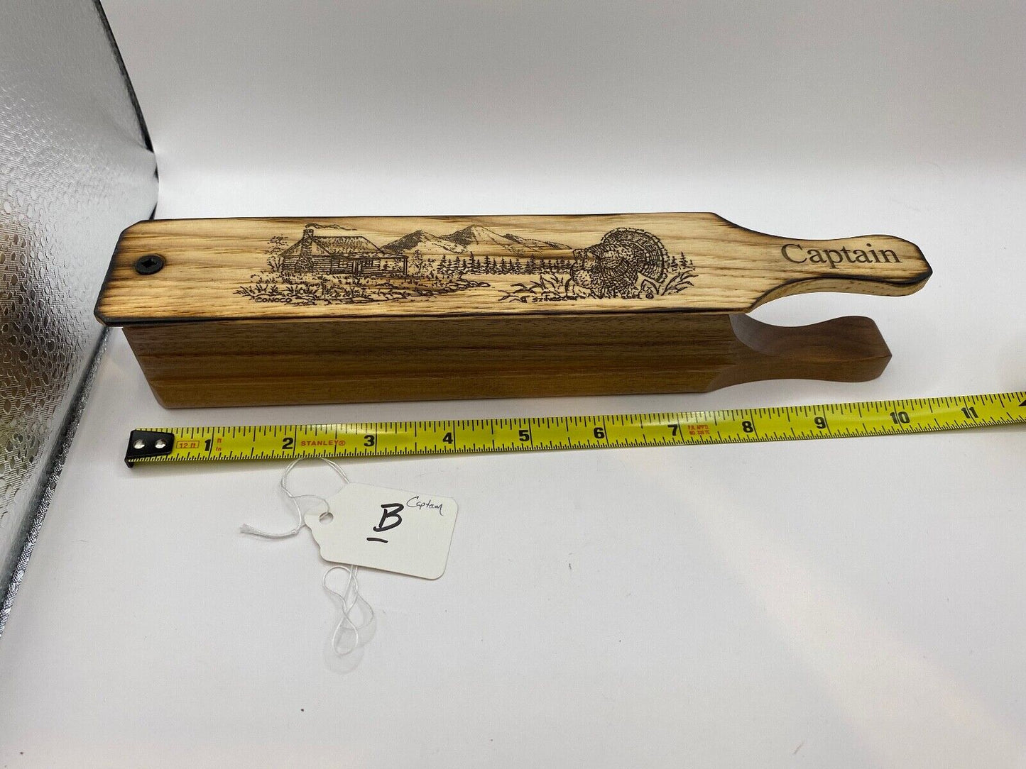 Genuinely Amish Crafted "Captain" Turkey Box Call