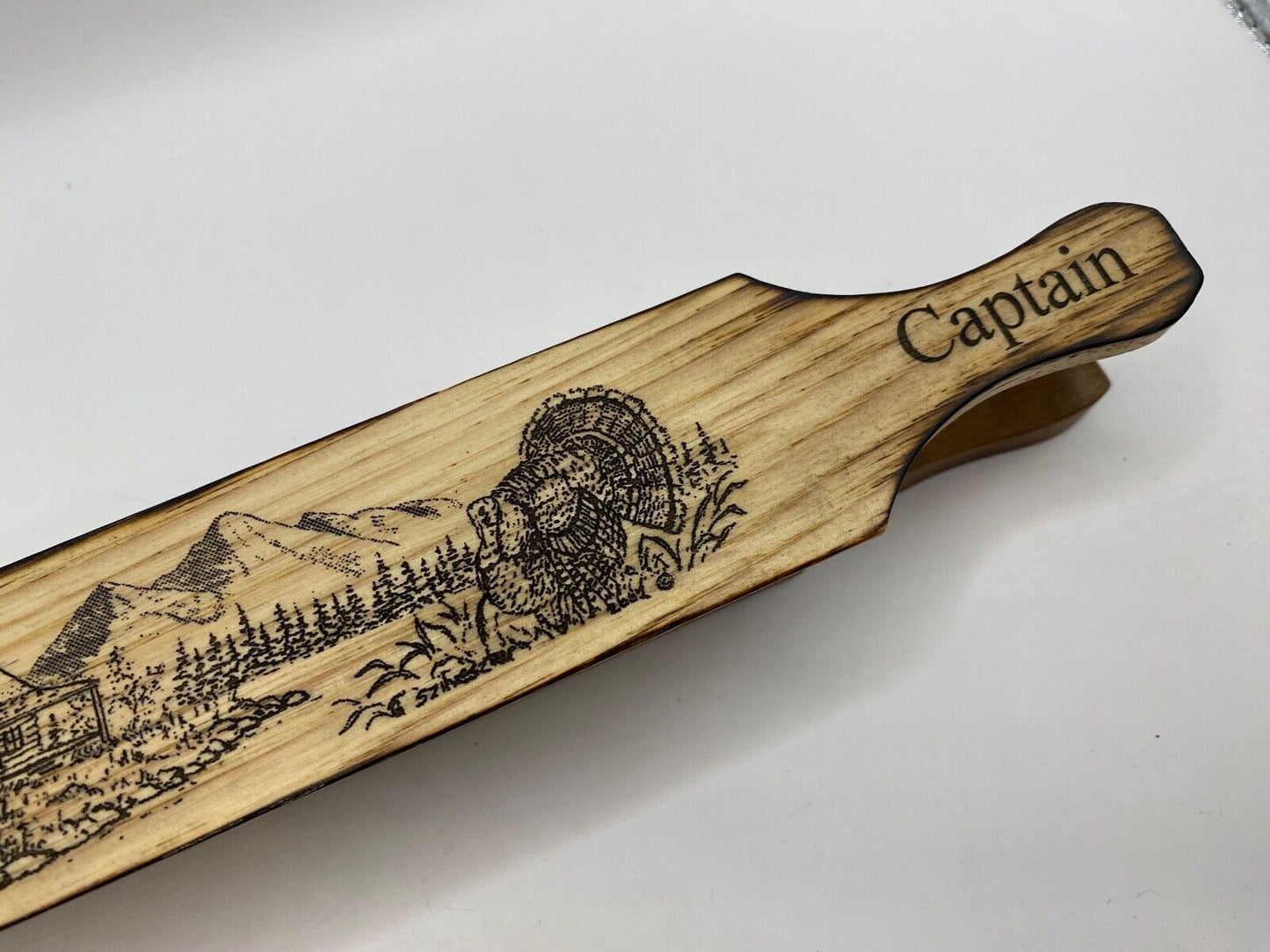 Genuinely Amish Crafted "Captain" Turkey Box Call