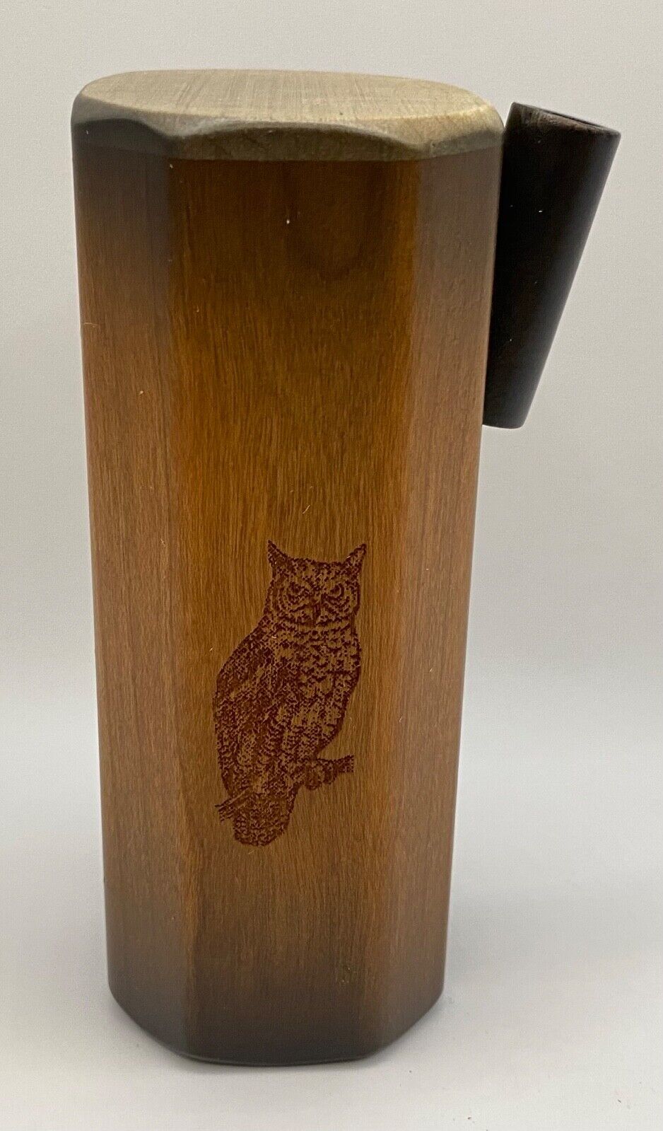 Genuinely Amish Crafted Owl Hooter / Owl Call - Wooden - Turkey Locator Call !