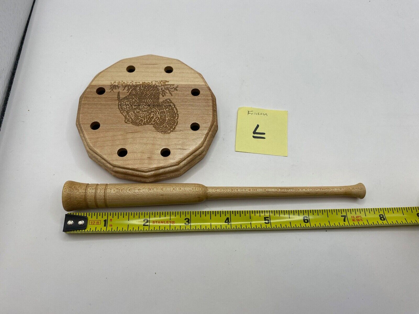 Genuinely Amish Crafted Turkey Friction Call with Striker