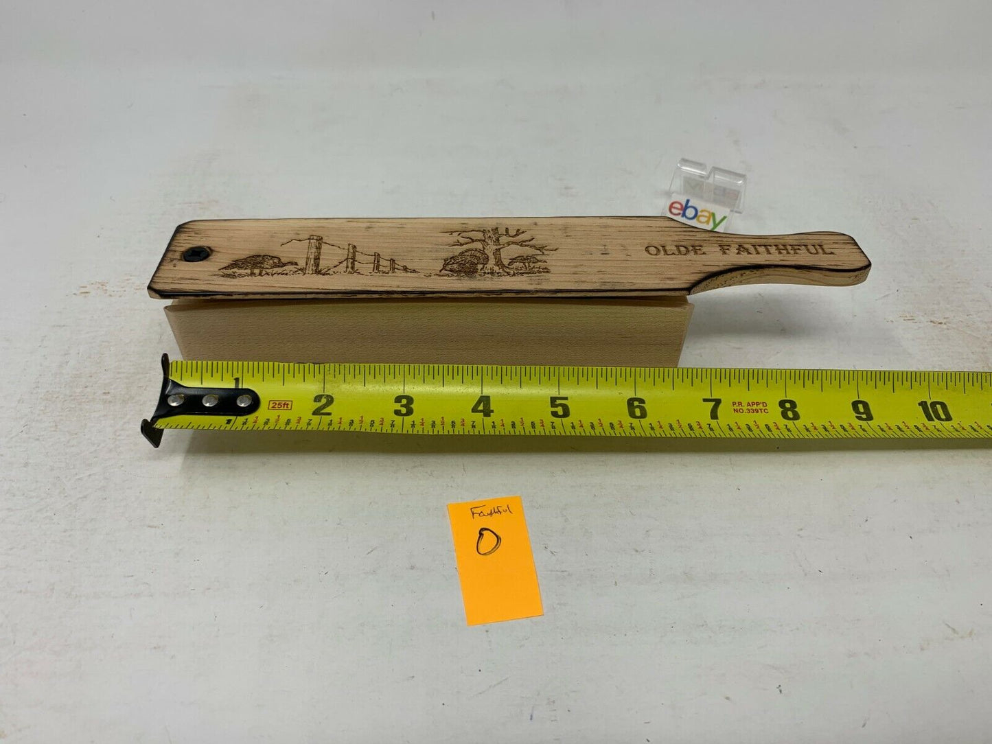 Genuinely Amish Crafted "Old Faithful" Turkey Box Call