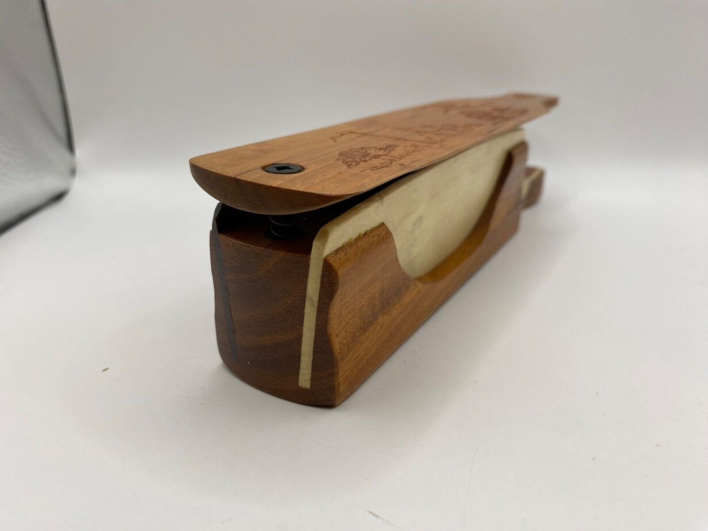 Genuinely Amish Crafted "Handle Half Moon" Turkey Box Call