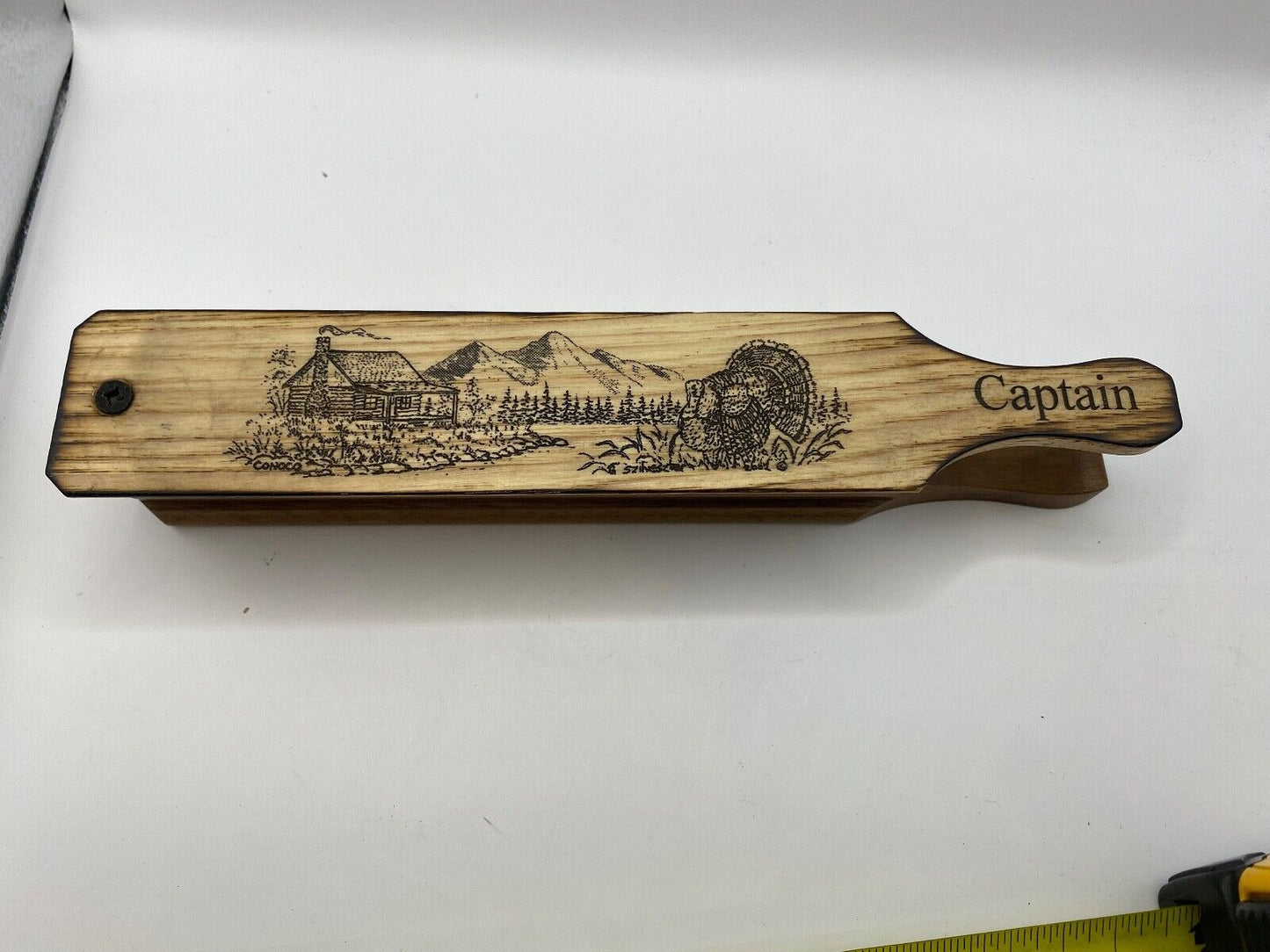 Genuinely Amish Crafted "Captain" Turkey Box Call